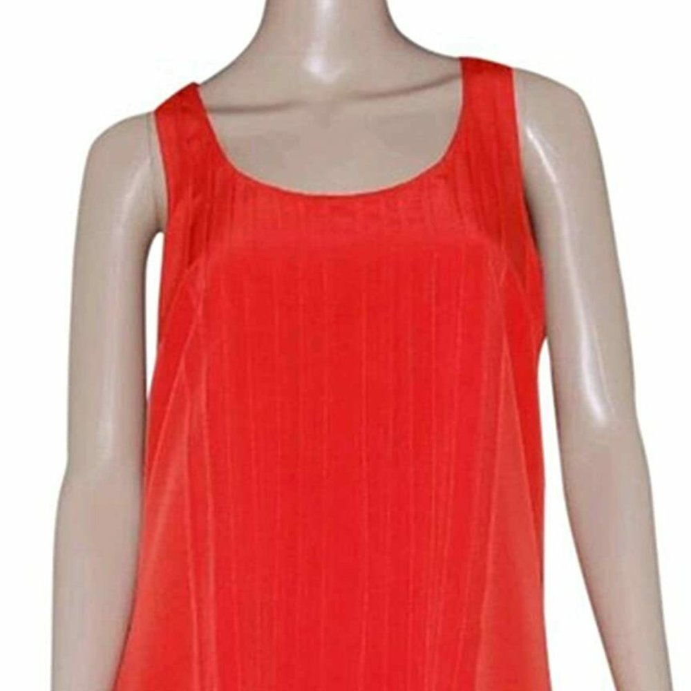 Ralph Lauren Women's Orange Petite Cabana Sleeveless Pleated NWT ( BIG SALE )